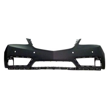 Bumper Cover Front w/Adaptive Cruise Control w/o Headlamp Washers w/Parking Sensor Primed for Acura MDX 2014-2016