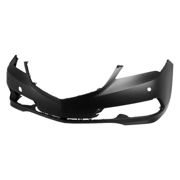 Bumper Cover Front w/Advance Pkg w/Parking Sensors Primed for Acura TLX 2015-2017