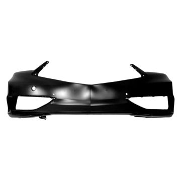 Bumper Cover Front w/o Headlamp Washer w/Parking Sensors BASE/ADVANCE/ELITE/TECHNOLOGY PKG Primed for Acura TLX 2018-2020