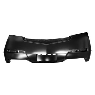 Bumper Cover Rear w/o Parking Assist Primed for Acura TL 2009-2011