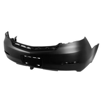Bumper Cover Rear w/o Parking Assist Primed for Acura TL 2012-2014