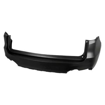 Bumper Cover Rear Upper w/o Parking Sensors Primed CAPA for Acura RDX 2016-2018