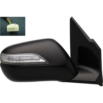 Door Mirror Assembly Right Power Heated w/Signal Lamps w/Memory for Acura MDX 2010-2013