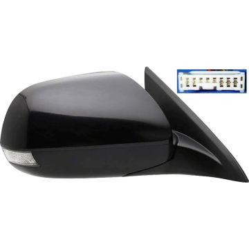 Door Mirror Assembly Right Power Heated w/Signal Lamp w/Memory for Acura TSX 2009-2014