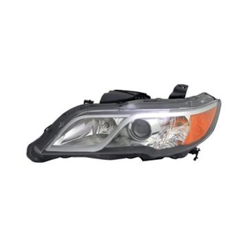 Headlight Assembly Composite Left Halogen CAPA for Acura RDX 2013-2015