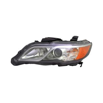 Headlight Assembly Composite Left HID w/High-Beam Bulb w/Signal Lamp No HID Components for Acura RDX 2013-2015