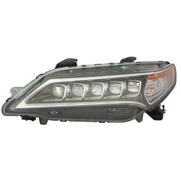 Headlight Assembly Composite Left CAPA for Acura TLX 2015-2017