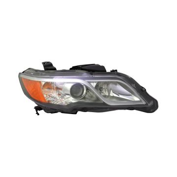 Headlight Assembly Composite Right HID w/High-Beam Bulb w/Signal Lamp No HID Components CAPA for Acura RDX 2013-2015