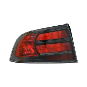Tail Light Housing Left Includes Lens for Acura TL Type-S 2007-2008