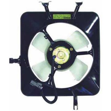 A/C Condenser Fan Assembly Includes Motor/Blade/Shroud for Acura Integra 1990-1993