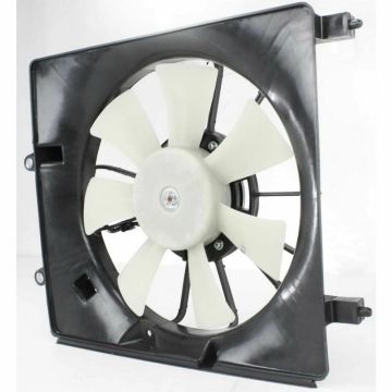 A/C Condenser Fan Assembly Includes Motor/Blade & Shroud for Acura TSX 2004-2005