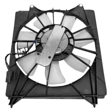 A/C Condenser Fan Assembly Motor/Blade/Shroud Assy for Honda Pilot Ridgeline Passport Acura MDX