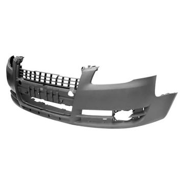 Bumper Cover Front w/o Sport Pkg w/o Headlamp Washer Primed for Audi S4 A4 RS4