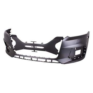 Bumper Cover Front w/o Parallel Park Assist w/o Parking Aid 1 Piece Design Primed for Audi Q3 2016-2018