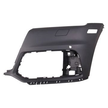 Bumper Cover Front Left w/o S-Line Pkg w/o Parallel Park Assist w/Parking Aid Primed for Audi Q5 2018-2020