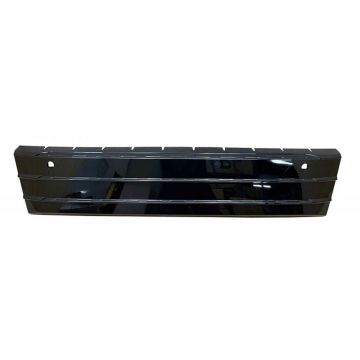 License Plate Bracket Front w/Park Distance Control Glossy Black for Audi Q3 2016-2018
