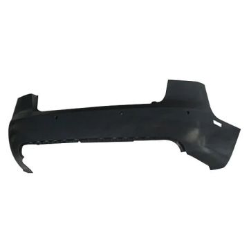 Bumper Cover Rear w/Parking Aid Primed for Audi S4 A4