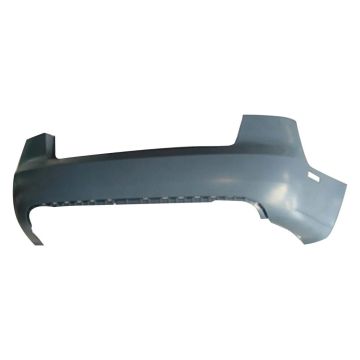 Bumper Cover Rear w/o Parking Aid Primed for Audi S4 A4