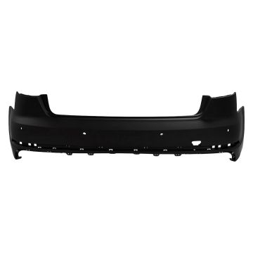 Bumper Cover Rear w/S-Line Pkg w/o Parallel Park Assist w/Parking Aid Primed CAPA for Audi A4 S4