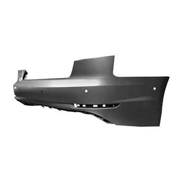 Bumper Cover Rear w/o S-Line Pkg w/Parallel Park Assist w/Parking Aid Primed for Audi A4 2017-2019