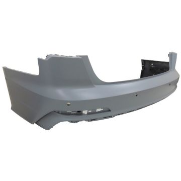 Bumper Cover Rear w/S-Line Pkg w/Parallel Park Assist Primed for Audi A6 Quattro 2019-2023