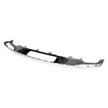 Bumper Valance / Grille Kit Rear w/Trailer Hitch Selenite Silver Panel for Audi Q5 2018-2020