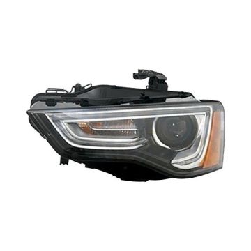 Headlight Assembly Composite Left Xenon w/o Curve Lighting From 5-9-12 for Audi A4 S4 S5 A5 Quattro