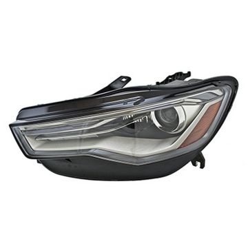 Headlight Assembly Composite Left HID w/Auto Level Lamps for Audi S6 A6