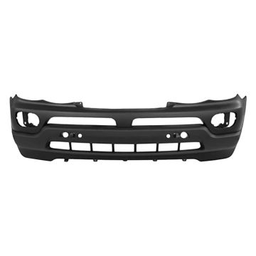 Bumper Cover Front w/o Park Distance Control w/o Headlamp Washer for BMW X5 2004-2006