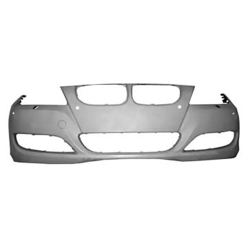 Bumper Cover Front E90/E91 w/Park Distance Control w/Headlamp Washer Primed for BMW 328i 335i
