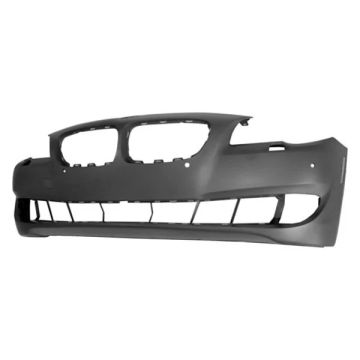Bumper Cover Front F10 w/o M Pkg w/Park Distance Control w/Side View Camera Primed for BMW 535i 528i 550i