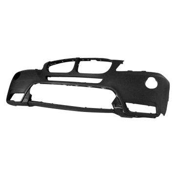 Bumper Cover Front F25 w/o M Pkg w/o Headlamp Washer Primed for BMW X3 2011-2014