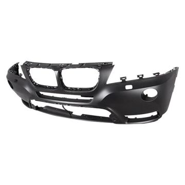 Bumper Cover Front F25 w/o M Pkg w/Headlamp Washer Primed CAPA for BMW X3 2011-2014