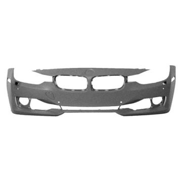 Bumper Cover Front F30 w/Headlamp Washer w/PDC w/o Park Assist w/o Camera Primed for BMW 335i 328i