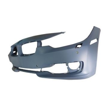 Bumper Cover Front w/Headlamp Washer w/PDC w/o Park Assist w/o Camera MODERN, LUXURY, SPORT PKG Primed for BMW 335i 328i