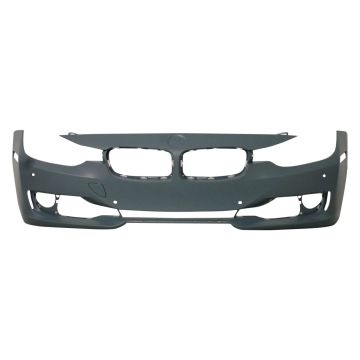 Bumper Cover Front w/o Headlamp Wshr w/PDC w/o Park Assist w/Camera MODERN, LUXURY, SPORT PKG Primed for BMW 335i 328i