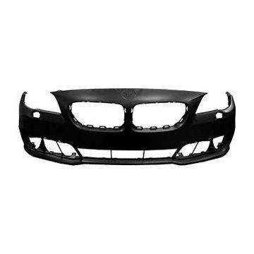 Bumper Cover Front F10H/F10 w/o M Pkg w/Park Distance Control w/o Side View Camera Primed CAPA for BMW 535d 535i 528i ActiveHybrid 5 550i