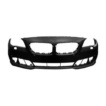Bumper Cover Front F10H/F10 w/o M Pkg w/Park Distance Control w/Side View Camera Primed for BMW 535d 535i 528i ActiveHybrid 5 550i
