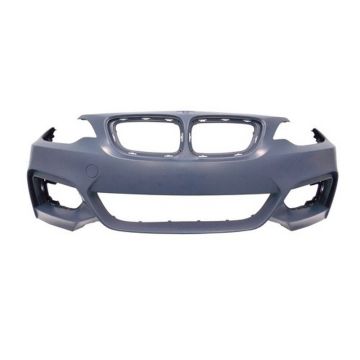 Bumper Cover Front F22/F23 w/o Headlamp Washer w/o Park Distance Sensors w/M Sport Package Primed for BMW 228i M235i M235i xDrive 228i xDrive 230i xDrive M240i M240i xDrive 230i