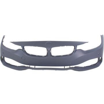 Bumper Cover Front F32/F33/F36 w/o Headlamp Washer w/PDC w/o Park Assist w/o Camera Primed for BMW 435i 428i 430i 440i 428i Gran Coupe 435i Gran Coupe 430i Gran Coupe 440i Gran Coupe