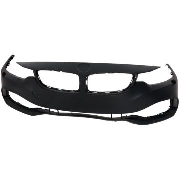 Bumper Cover Front F32/F33/F36 w/Headlamp Washer w/o PDC Primed for BMW 435i 428i 440i 430i 428i Gran Coupe 435i Gran Coupe 430i Gran Coupe 440i Gran Coupe