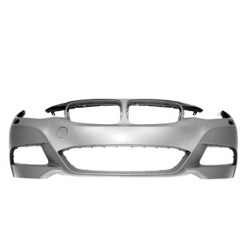Bumper Cover Front F34 w/Headlamp Washer w/o PDC w/o Park Assist w/o Camera w/M Sport Package Primed for BMW 335i GT xDrive 328i GT xDrive 340i GT xDrive 330i GT xDrive