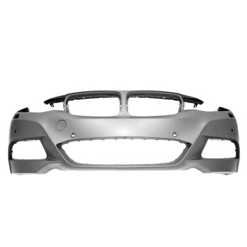 Bumper Cover Front F34 w/Headlamp Washer w/PDC w/o Park Assist w/o Camera w/M Sport Package Primed for BMW 335i GT xDrive 328i GT xDrive 340i GT xDrive 330i GT xDrive
