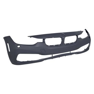 Bumper Cover Front F30/F31/F30 STANDARD w/Headlamp Washer w/o PDC w/o Park Assist w/o Camera Primed for BMW 320i 340i 330e 328d 328i