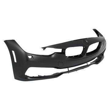 Bumper Cover Front F30/F31/F30 LUXURY w/Headlamp Washer w/o PDC w/o Park Assist w/o Camera Primed for BMW 320i 340i 330e 328d 328i