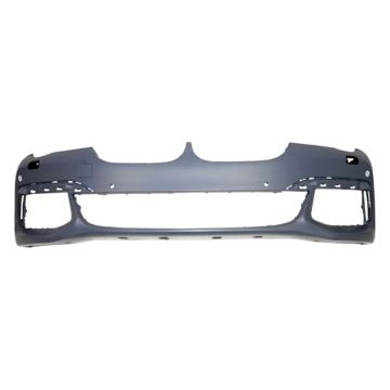 Bumper Cover Front G12 w/M Pkg w/Headlamp Washers w/PDC w/Park Assist Primed for BMW 740i 750i