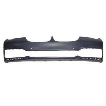 Bumper Cover Front G12 w/o M Pkg w/o Headlamp Washers w/Park Assist Primed for BMW 750i xDrive 740e xDrive 740i 750i 750Li xDrive