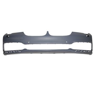 Bumper Cover Front G12 w/o M Pkg w/Headlamp Washers w/o Park Assist Primed for BMW 750i xDrive 740e xDrive 740i 750i 750Li xDrive
