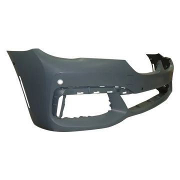 Bumper Cover Front G12 w/M Pkg w/o Headlamp Washers w/PDC w/Park Assist Primed for BMW 740e xDrive 740i 750i