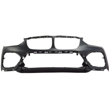 Bumper Cover Front w/o M Sport Package w/Luxury Package G01 w/o Park Assist Primed for BMW X3 xDrive30i sDrive30i xDrive30i X Line xDrive30i Protection 2018-2021